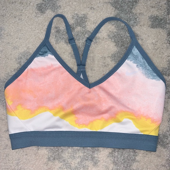 Nike Other - Nike DRI-FIT Colorful Sports Bra Size Medium